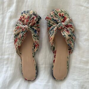 Loeffler Randall Daphne Bow Flat Sandals